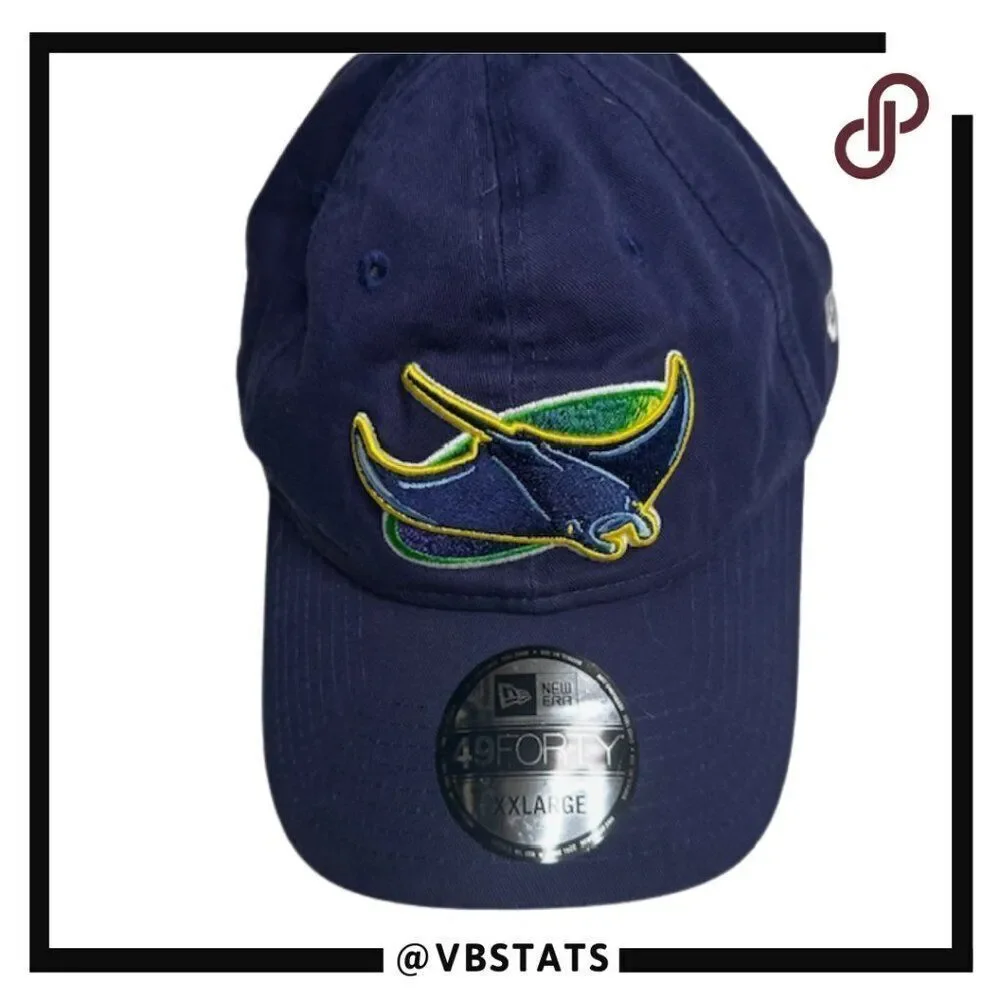 New Era Tampa Bay Devil Rays‎ Logo Ball Cap Size XXL (New with Tags)